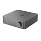 Bowers & Wilkins 606 S3 Bookshelf Speaker - Pair (Black) + Wiim Ultra Streamer (Grey) + WIIM Vibelink Amp (Grey)
