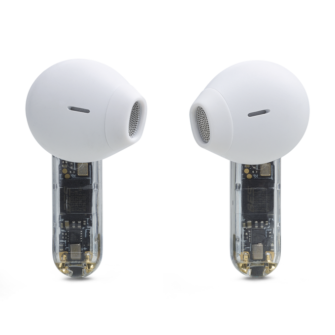 JBL Tune Flex Ghost Edition True Wireless Noise Cancelling Earbuds - Ghost White