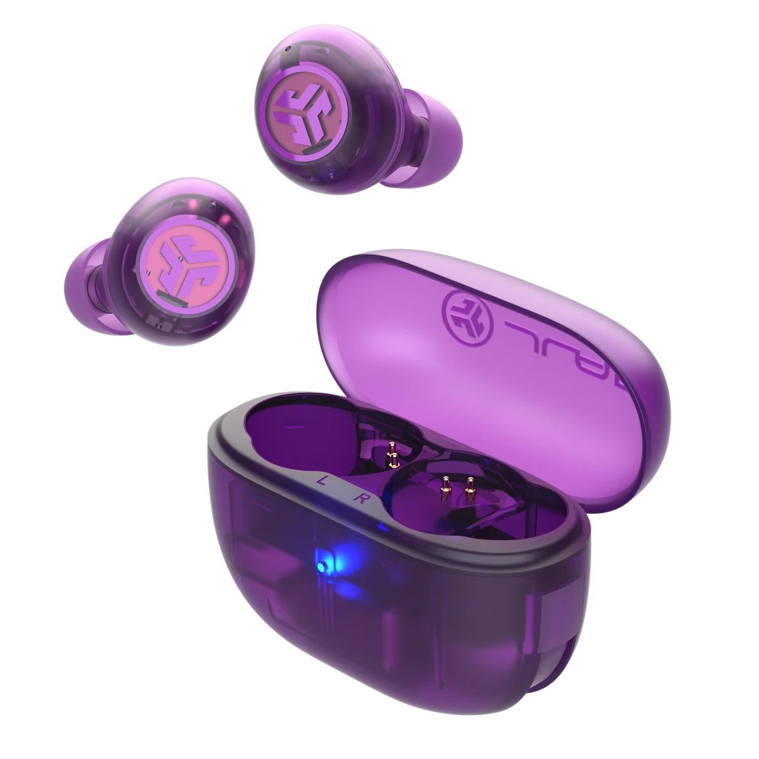 Jlab Go Pop ANC True Wireless Earbuds - Each (Transparent Purple)