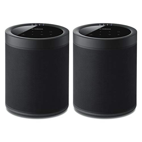 Yamaha MusicCast 20 Bluetooth Active Speakers - Pair - Black