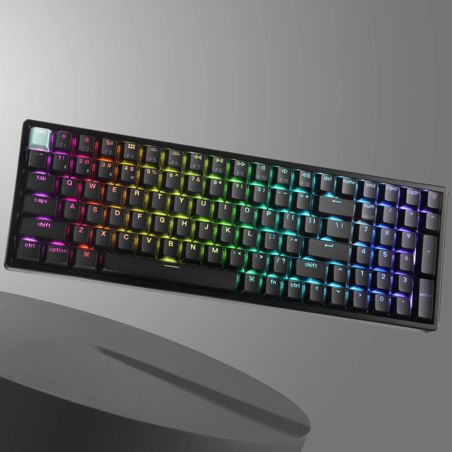 Keychron K4 HE 96% Magnetic Switch Hot-Swap RGB Wireless Keyboard - Black
