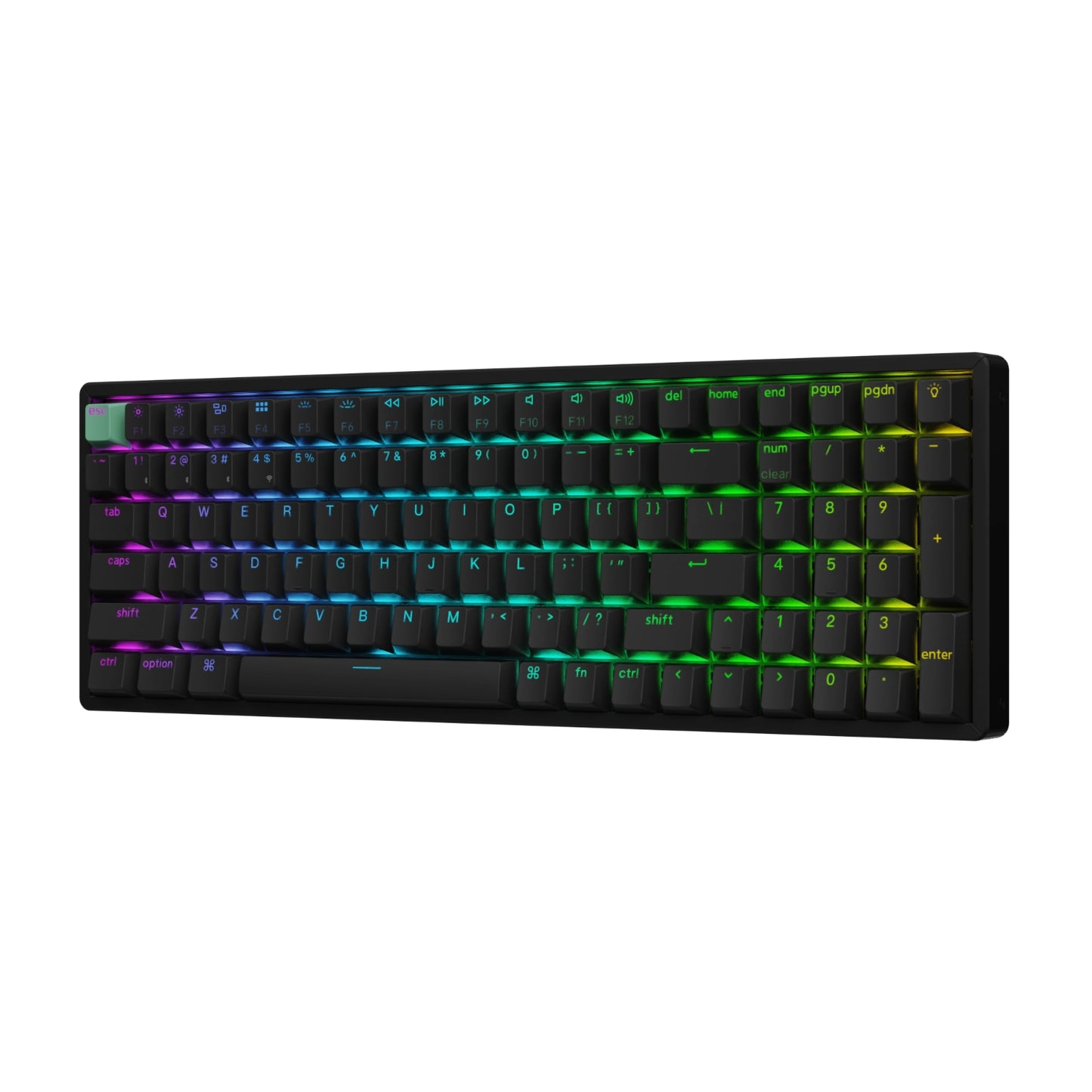 Keychron K4 HE 96% Magnetic Switch Hot-Swap RGB Wireless Keyboard - Black