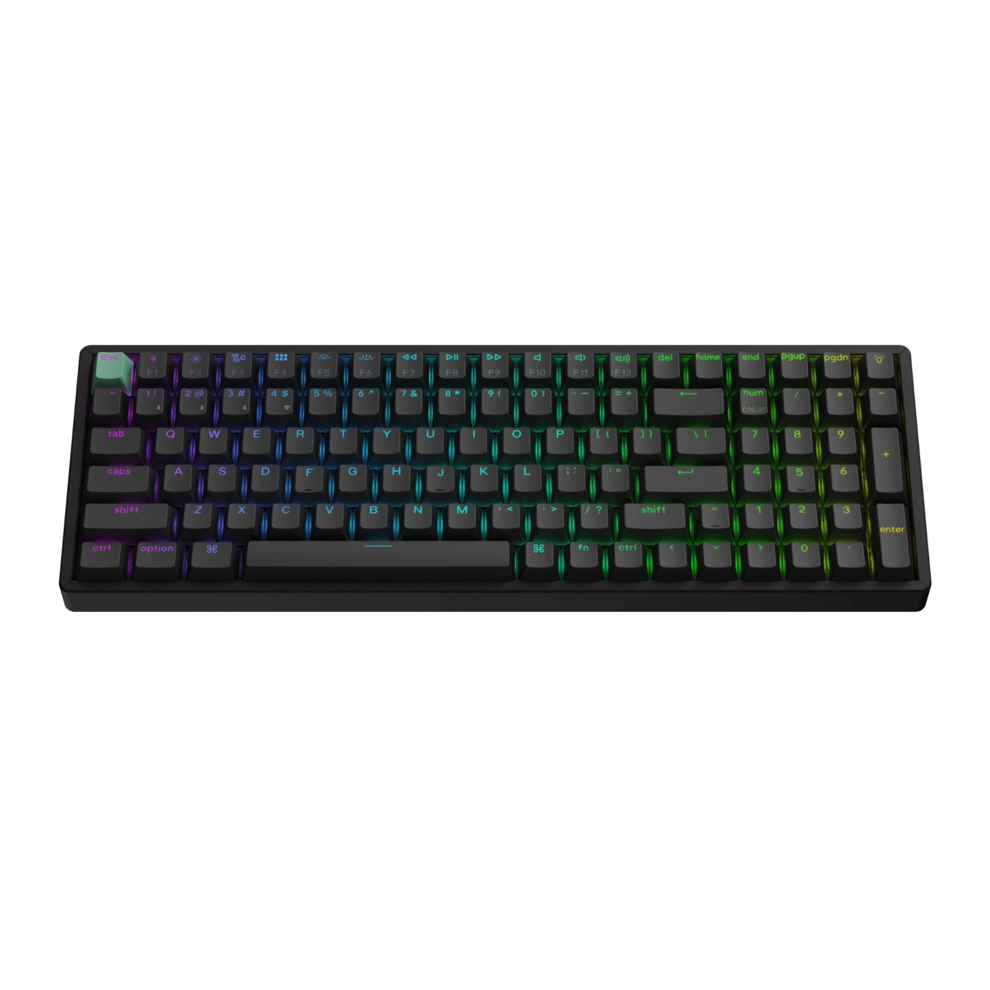 Keychron K4 HE 96% Magnetic Switch Hot-Swap RGB Wireless Keyboard - Black