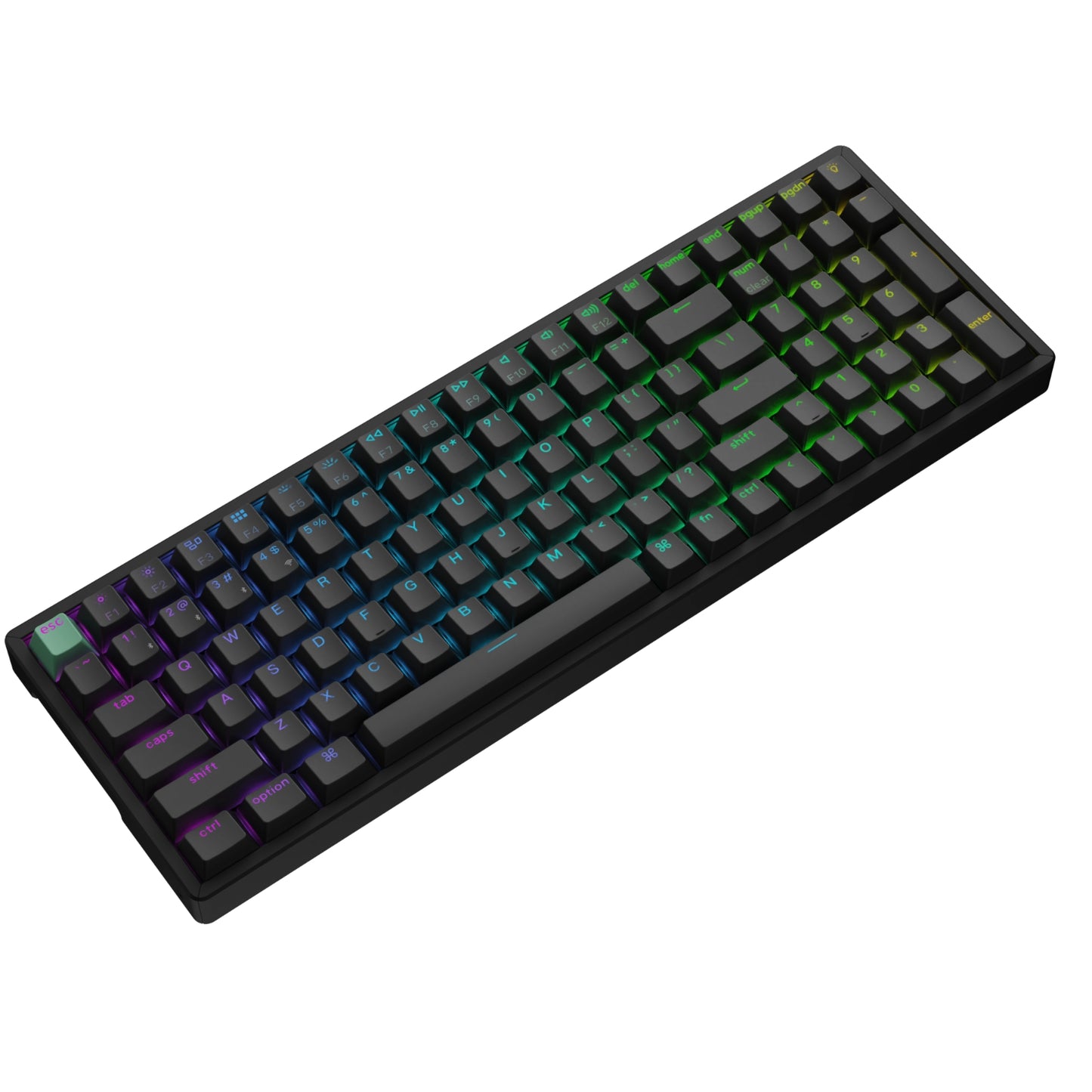 Keychron K4 HE 96% Magnetic Switch Hot-Swap RGB Wireless Keyboard - Black