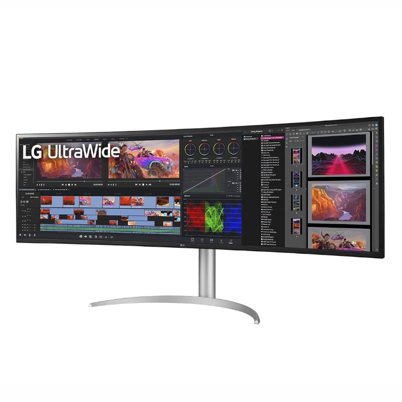 LG 49″ UltraWide Dual QHD Curved Monitor with HDMI & USB-C