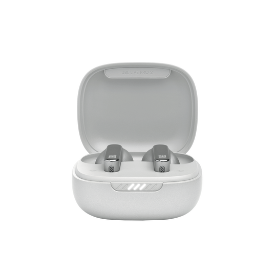 JBL Live Pro 2 TWS True Wireless Noise Cancelling Earbuds - Silver