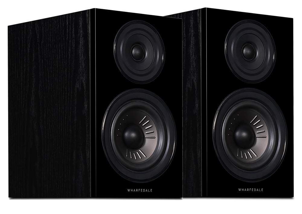 Wharfedale Diamond 12.2 Bookshelf Speaker - Pair - Black