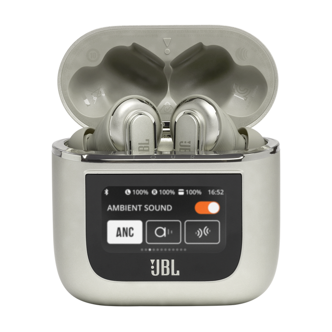 JBL Tour Pro 2 True Wireless Noise Cancelling Earbuds - Champagne