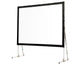 Grandview 150" 16:9 Super Mobile Fastfold Frame, case and legs