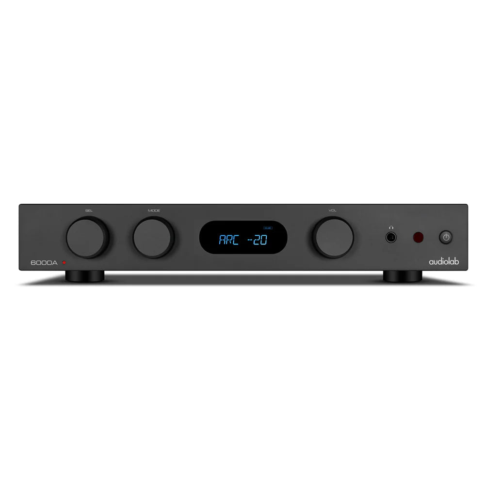 Audiolab 6000A MKII Integrated Amplifier (Black) + Wharfedale Diamond 12.3I Floorstand Speakers - Pair (Black)