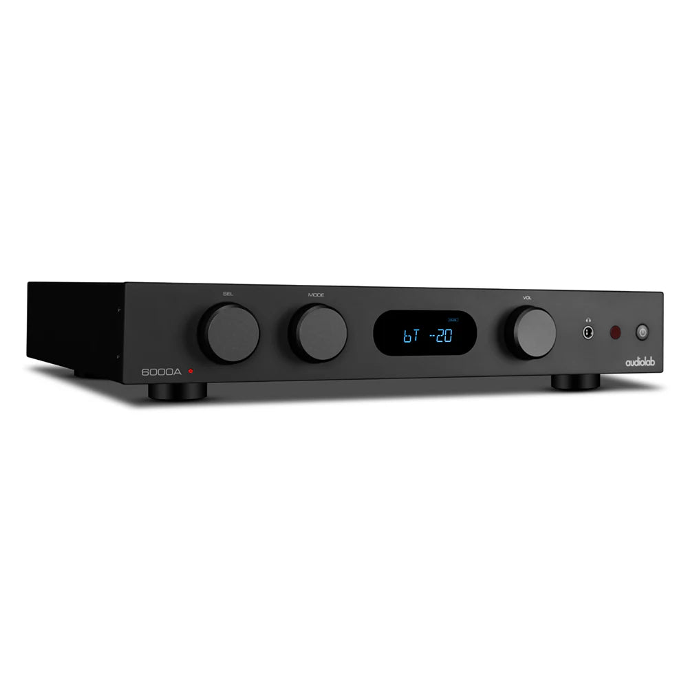 Audiolab 6000A MKII Integrated Amplifier (Black) + Wharfedale Diamond 12.3I Floorstand Speakers - Pair (Black)