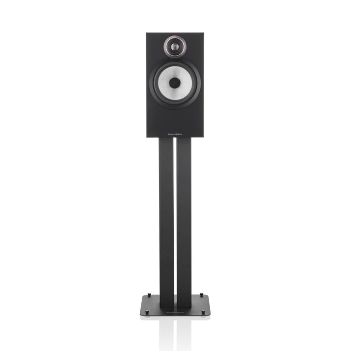 Bowers & Wilkins 606 S3 Bookshelf Speaker - Pair (Black) + Wiim Ultra Streamer (Grey) + WIIM Vibelink Amp (Grey)