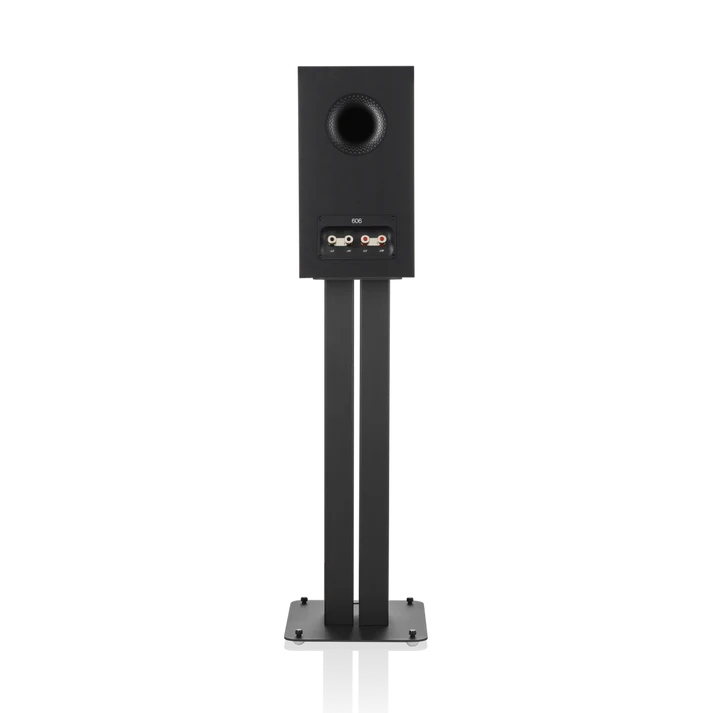 Bowers & Wilkins 606 S3 Bookshelf Speaker - Pair (Black) + Wiim Ultra Streamer (Grey) + WIIM Vibelink Amp (Grey)