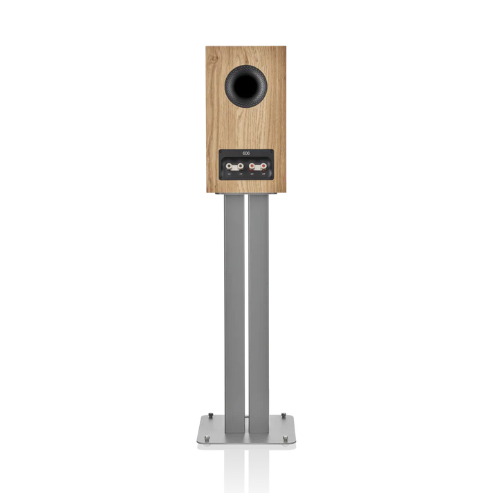 Bowers & Wilkins 606 S3 Bookshelf Speaker - Pair (Walnut) + Wiim Ultra Streamer (Grey) + WIIM Vibelink Amp (Grey) (Copy)
