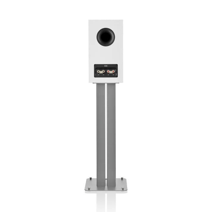 Bowers & Wilkins 606 S3 Bookshelf Speaker - Pair (White) + Wiim Ultra Streamer (Grey) + WIIM Vibelink Amp (Grey) (Copy)