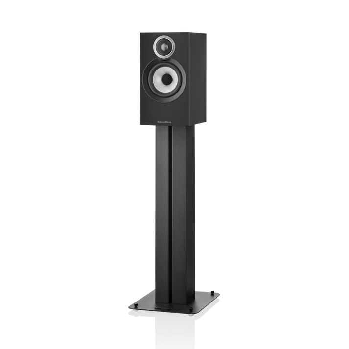 Bower & Wilkins 607 S3 Bookshelf Speakers - Pair (Black) + WiiM Amp Ultra Streaming Amplifier (Grey)