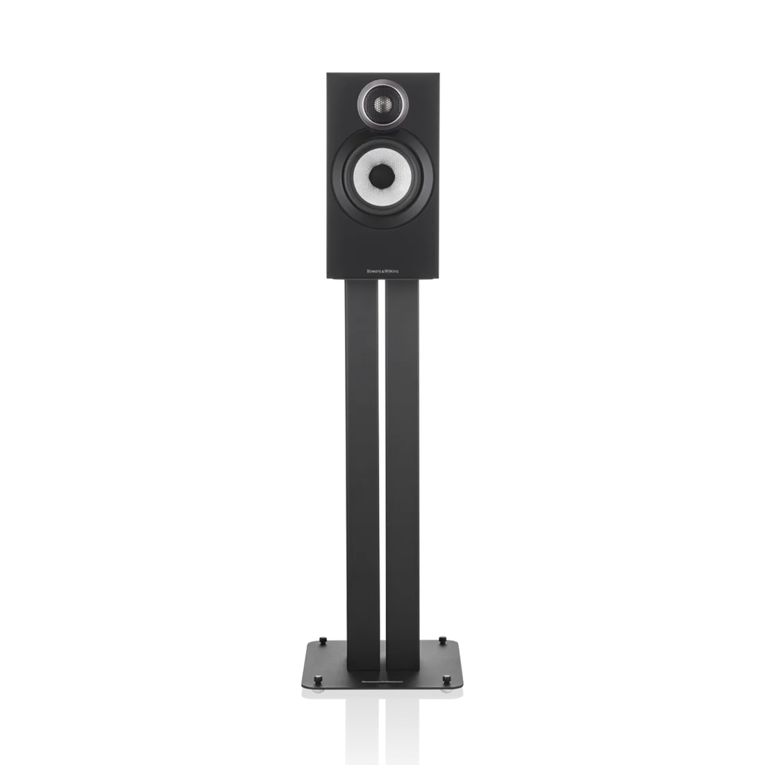 Bower & Wilkins 607 S3 Bookshelf Speakers - Pair (Black) + WiiM Amp Ultra Streaming Amplifier (Grey)