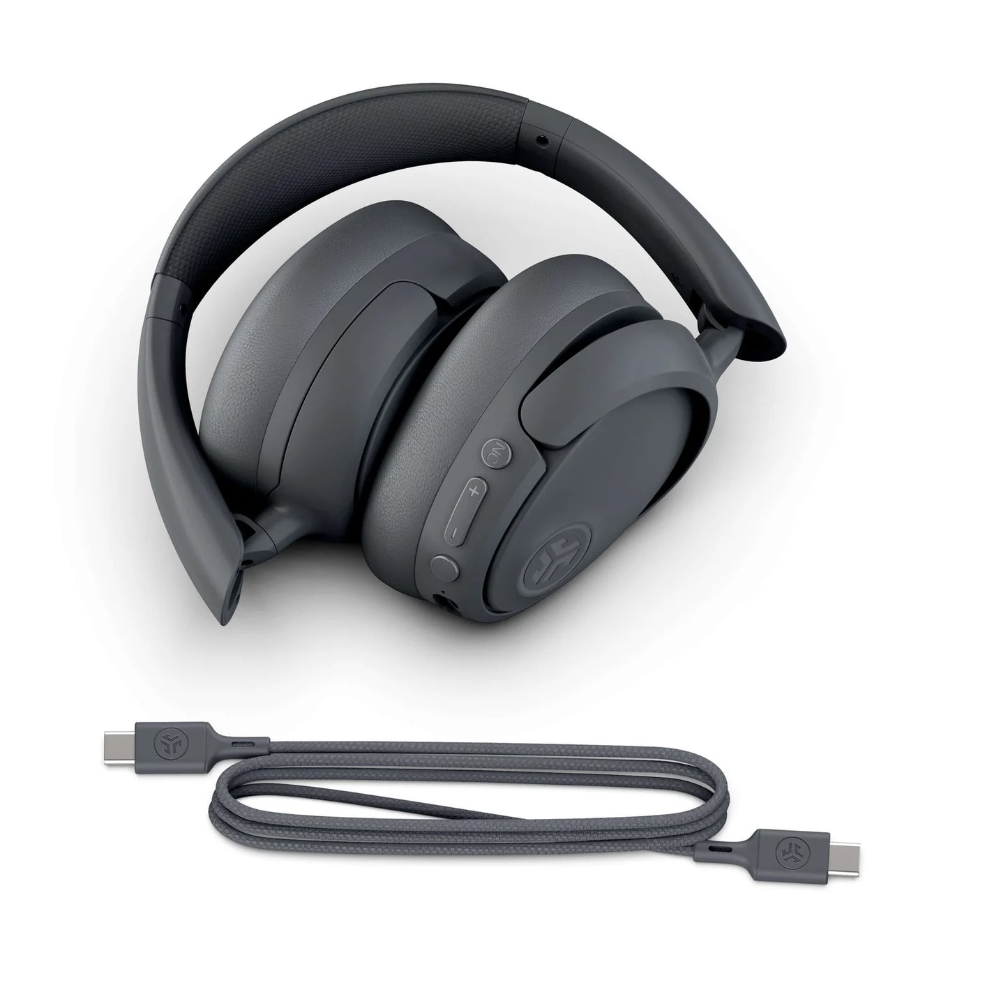 JLAB JBuds Lux ANC Over-Ear Headphones - Graphite