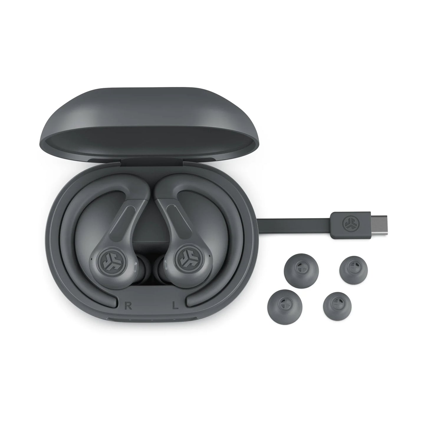 JLAB JBuds Sport ANC 4 True Wireless Earbuds - Black