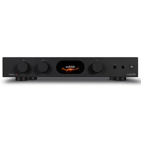Audiolab 7000A Integrated Amplifier (Black) + Wharfedale EVO 5.4 Floorstanding Speakers - Pair (Grey)