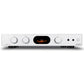 Audiolab 7000CDT CD Transport (Silver) + Audiolab 7000A Integrated Amplifier (Silver) + Wharfedale Linton 3-way standmount speaker with stands - Pair