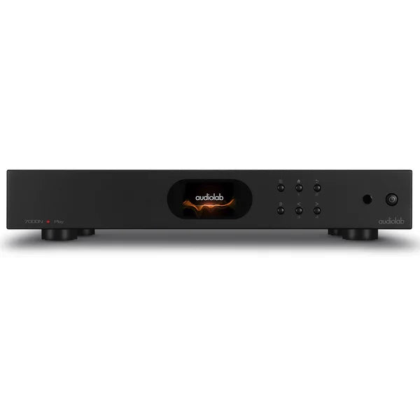 Audiolab 7000A Integrated Amplifier (Black) + Audiolab 7000N Play Wireless Audio Streamer (Black)