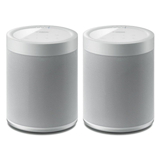 Yamaha MusicCast 20 Bluetooth Active Speakers - Pair - White