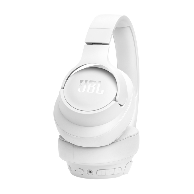 JBL TUNE 770NC Adaptive Noise Cancelling Wireless Over-Ear Headphones - White