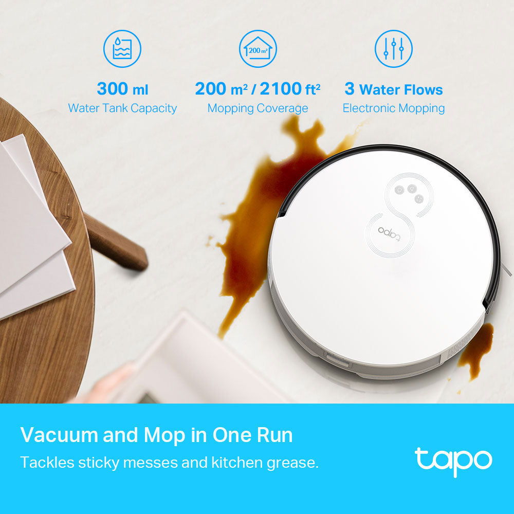 TP-LINK TAPO RV10 ROBOT VACUUM AND MOP