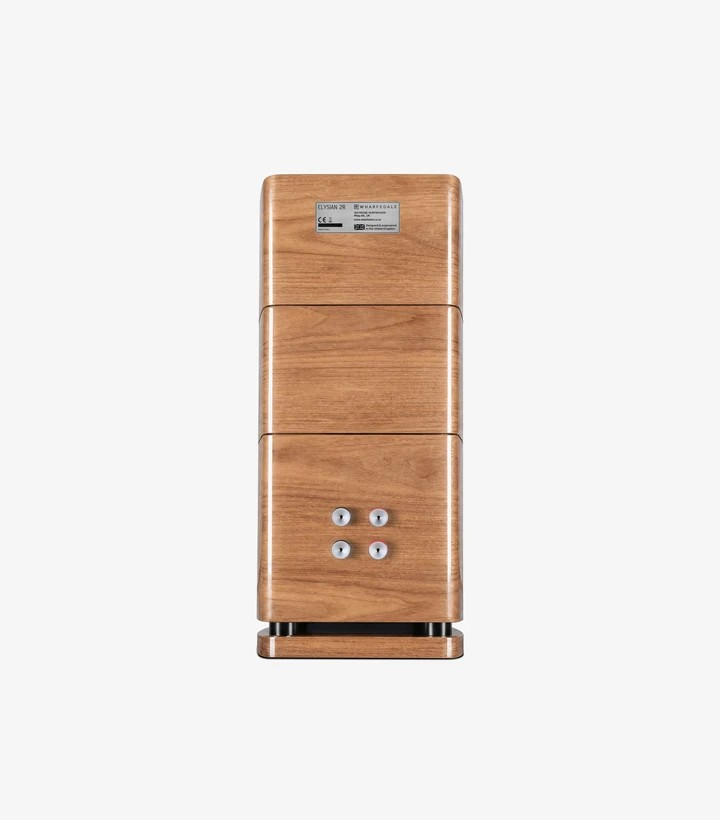 Wharfedale ELYSIAN 2R Standmount Loudspeaker with Speaker Stands- Pair (Light Walnut)