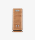 Wharfedale ELYSIAN 2R Standmount Loudspeaker with Speaker Stands- Pair (Light Walnut)