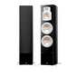 Yamaha R-S202 Stereo Receiver (Black) + Yamaha NS-777 Floorstanding Speaker - Pair (Black)
