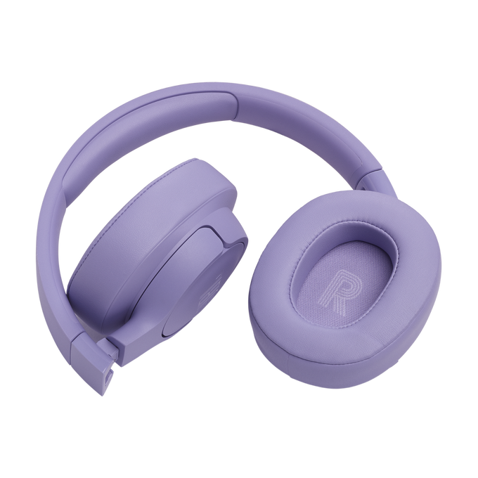 JBL TUNE 770NC Adaptive Noise Cancelling Wireless Over-Ear Headphones - Purple