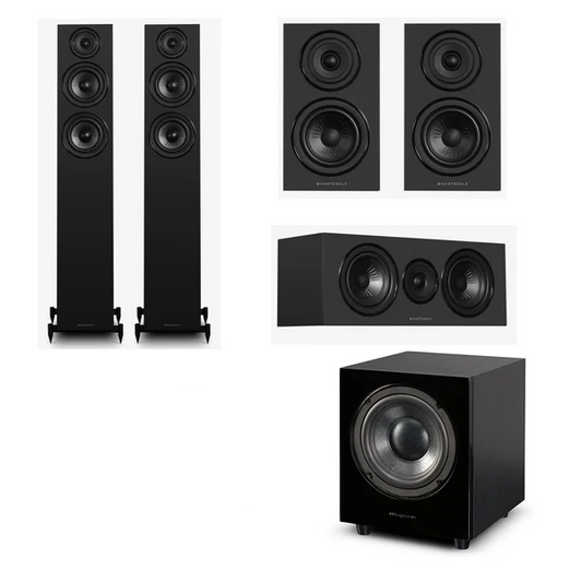 Wharfedale Diamond 12.4i Home Theatre System (Black)