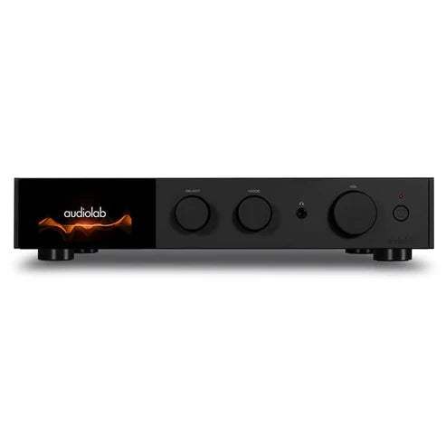Wharfedale Super Linton Standmount   Speakers - Pair (Black) + Audiolab 9000A Integrated Amplifier (Black)