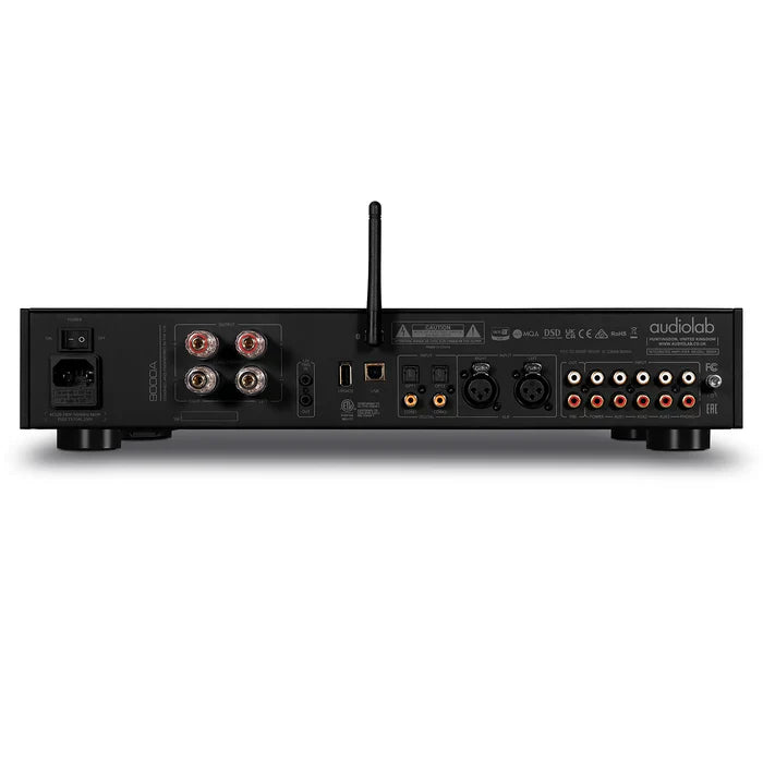 Audiolab 9000CDT CD Transport (Black) + Audiolab 9000A Integrated Amplifier (Black) + Wharfedale EVO4.3 Floorstanding Speakers - Pair (Black)