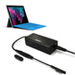 Port Connect 60W for Microsoft Surface Adapter – Black