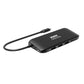 Port USB Type-C 4 x USB3.1|1 x Aux|Micro+SD Card Reader|1 x RJ45|1 x HDMI|1 x VGA|1 x Type-C PD Dock 100W – Black