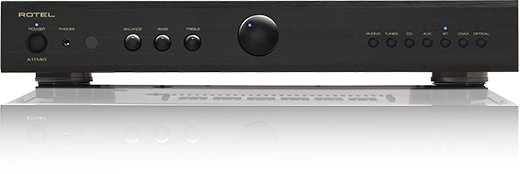 Bowers & Wilkins 606 S3 Bookshelf Speakers (Pair) + Rotel A11 MKII Amplifier with FREE Wiim Mini Streamer - Black