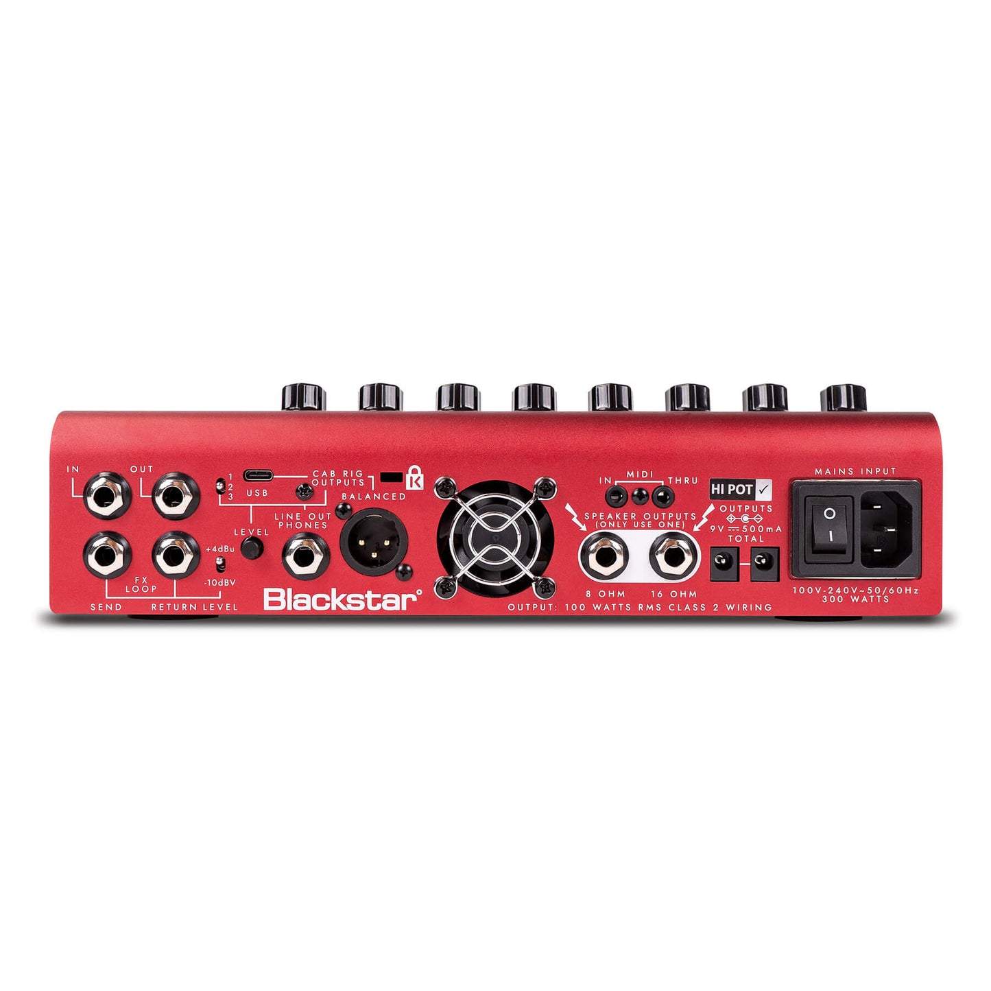 Blackstar Dept. 10 AMPED 2 Compact Pedal - Red & Black (Each)