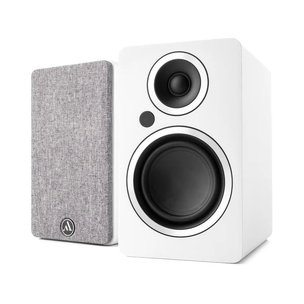 Argon Audio Fenris A4 Active Bookshelf Speakers - Each (White)