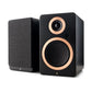 Argon Audio TT MK2 Turntable (Black) + Argon Audio Forte A5 MK2 Bluetooth Active Speakers - Pair (Black)