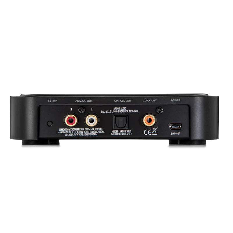 Yamaha A-S301 Integrated Amplifier + Argon Audio Solo Music Streamer + Argon Audio TT Turntable - Black