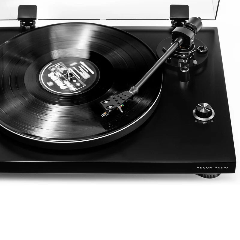 Argon Audio TT-3 Turntable - Black (Matte Lacquer)
