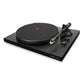 Argon Audio Forte A4 MK2 Bluetooth Active Speakers - Pair (Black) + Argon Audio TT MK2 Turntable - Black