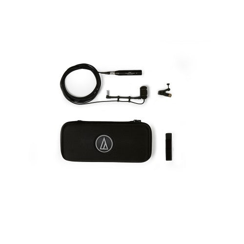 Audio-Technica ATM350U Cardioid Condenser Instrument Microphone with Universal Clip-on Mounting System (5" Gooseneck)