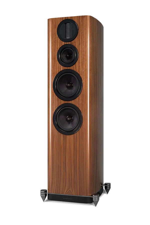 Wharfedale Aura 4 Floorstanding Speakers - Pair - walnut