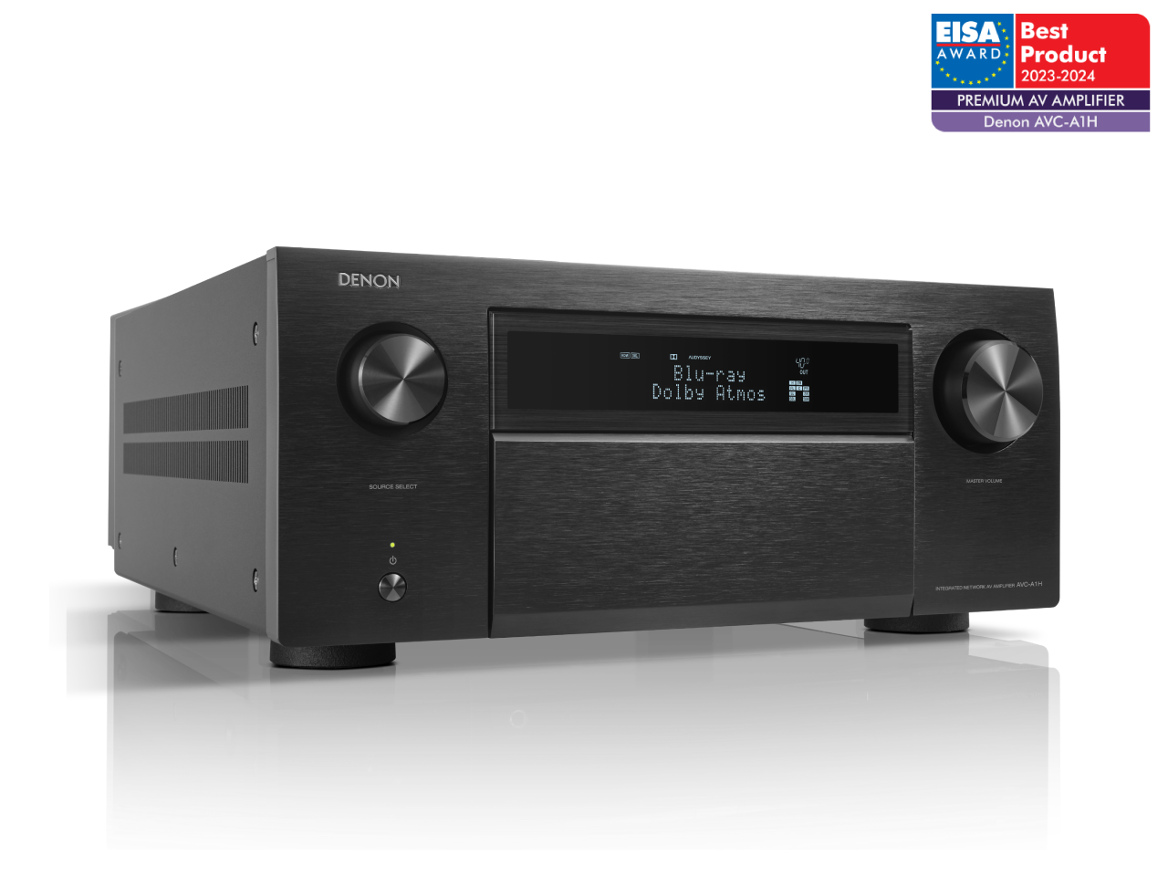 Denon AVC-A1H 15.4 Ch. 210W 8K AV Amplifier with HEOS® Built-in - Black