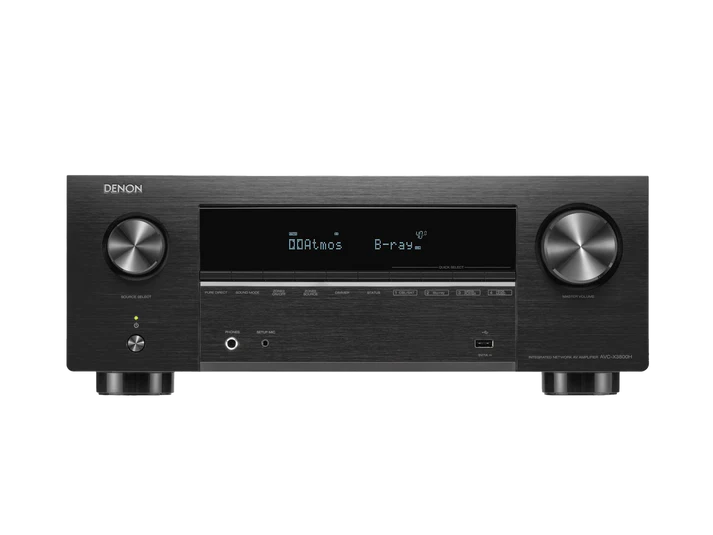 Monitor Audio Bronze 300 7G 5.1 Home Theatre System (Black) + Denon AVC-X3800H AV Receiver (Black)