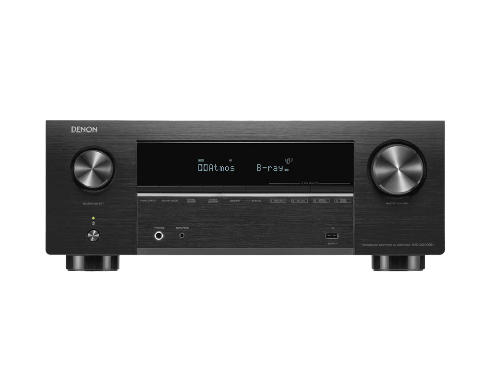 Polk R600 5.1 Home Theatre System (Black) + Denon AVC-X3800H AV Receiver (Black)